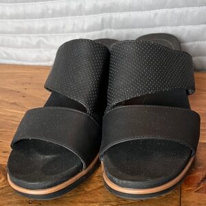 Dr. Scholl's Black Slide Sandals